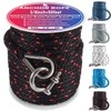 Premium Anchor Rope 50 ft x 3/8 inch, Solid Braid