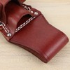 DOITOOL 1PCS Leather Tool Pouch Electrician Small Pocket Tool Pouch