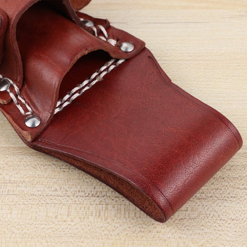 DOITOOL 1PCS Leather Tool Pouch Electrician Small Pocket Tool Pouch