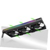 TEHAUX 5v Graphic Card Cooler RGB Lighting Pin Air Cooling
