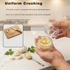 2 Pieces Manual Garlic Twist Press for Garlic, Chili, Onion