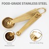 Blueden Measuring Spoons,304 Stainless Steel Measuring Cups & Spoon Set