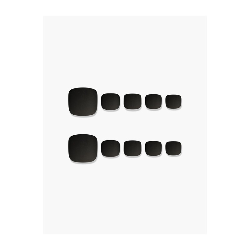 Reusable Pedi Tip Tough Black (Pedi) / 리유저블 페디팁 터프