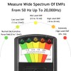 LED EMF Meter, Handheld Magnetic Field Detector Ghost Hunting Detector