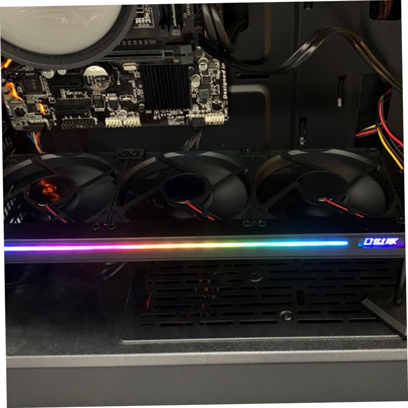 Gadpiparty GPU Fan Cooler with Argb Connector Triple Fan Design