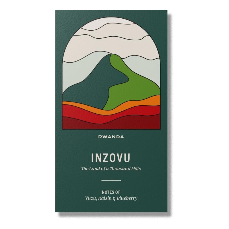 Coffee World, Rwanda Inzovu Single Origin, Roasted in Cambridge, Whole