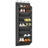 Over-the-Door Shoe Organizer with Deep Pockets – 6-Layer Hanging Shoe