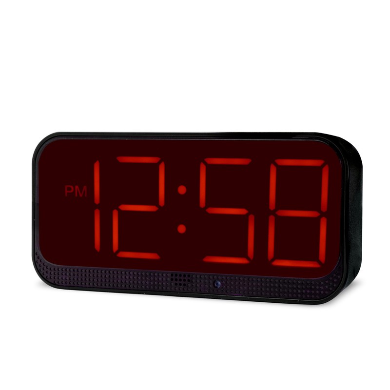 Acctim Silas LED Wireless Alarm Clock, 2-inch Display with Adjustable