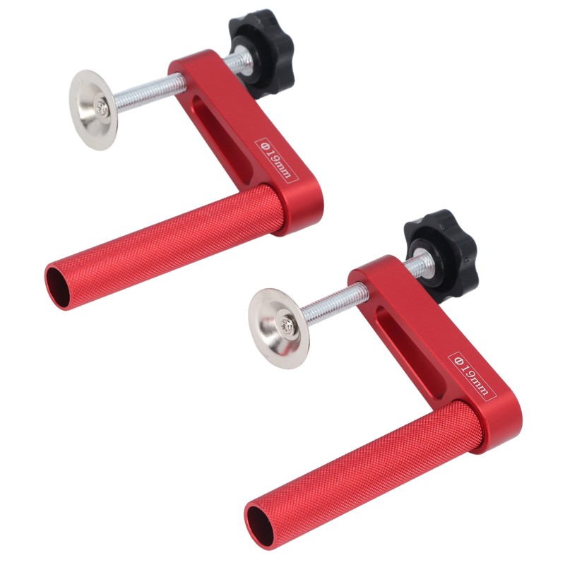 2Pcs Bench Dog Clamp Aluminum Alloy Hold Down Bench Hole