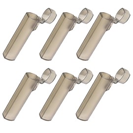 Majhoxka 6 Pcs Toothpick Dispenser Portable Plastic Travel Toothpick Holder Case for Outdoor Activities