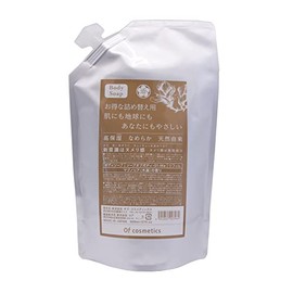 Of Cosmetics Soap of Body 01-Ma (Moist and Smooth Washing, Weak Acid Gentle on the Skin) Refill, 28.7 fl oz (800 ml), Magnolia Scent, Beauty Salon Exclusive Body Wash, Body Soap, Refill, Eco Size,