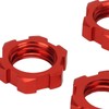 4pcs 12mm to 17mm Wheel Hex Adapter Professional Aluminum Alloy