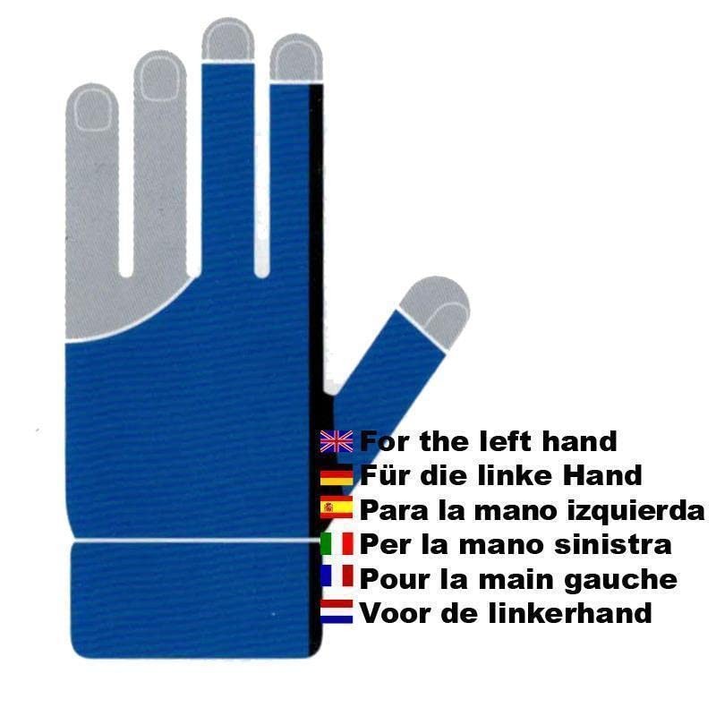 KAMUI Quick-Dry Gloves Size XXL Blue for Left Hand