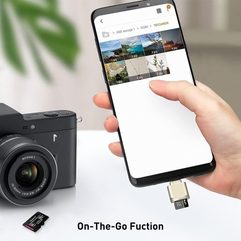 USB C Micro SD/TF Card Reader Micro SD SDHC SDXC