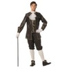 shoperama Marquis Men's Baroque Rococo Costume, Taffeta Suit, Count Nobleman,