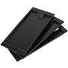 HAKZEON 40 PCS Black Check Holders, Plastic Tip Trays, Check