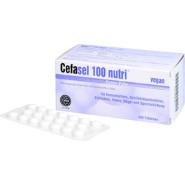 Cefasel 100 nutri Selen-Tabs, 200 pcs tablets