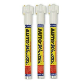 U.S. Chemical & Plastics AUTOWRITER Auto Writer PENS WHITE (USC-37004) - 3 Pens