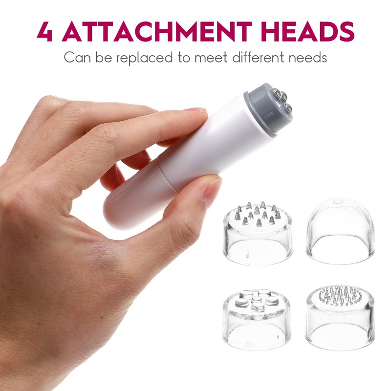 FOMIYES Facial Massager: 4 in 1 Mini Electric Acupressure Massager