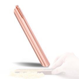 Table Crumb Sweepers for Servers Restaurant Bread Crumber Cleaner Stainless Steel for Tablecloth in Restaurants and Homes, Servers, Waitresses Tool Accessories(Rose Gold)