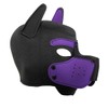 QUYUWOWO Neoprene Puppy Face Muzzle Dog Removable Full Face Pup