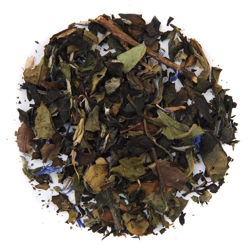 Organic Positively Tea Company, Açaí White Tea, Loose Leaf, 4