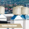 4 Pack Wind Turbine Roof Vent Cover 20" x 20"
