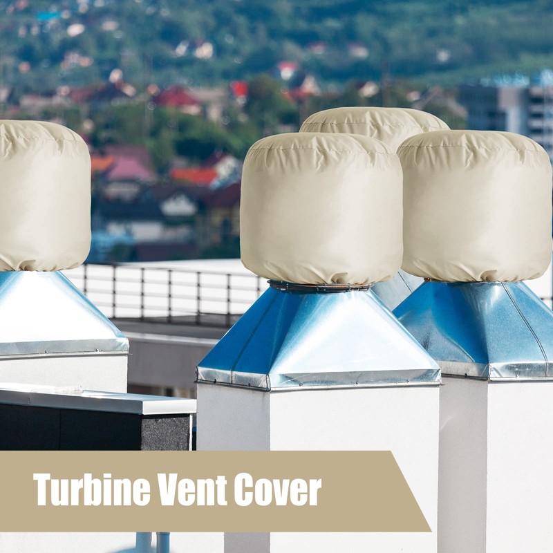4 Pack Wind Turbine Roof Vent Cover 20" x 20"