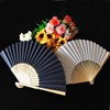 Woohome Pack of 14 Foldable Hand Fans for DIY, Dance,