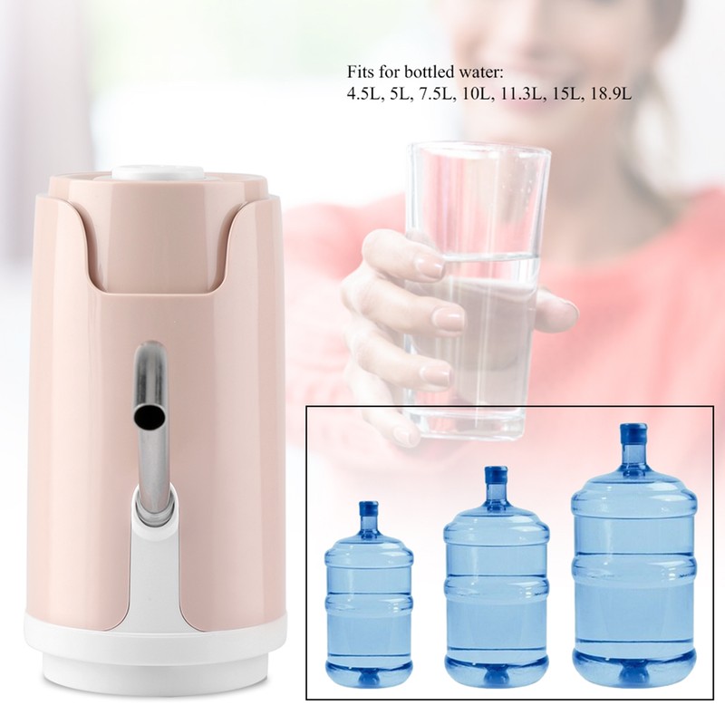 Electric USB Rechargeable Water Pump Automatic Bottle Water Dispenser Switch