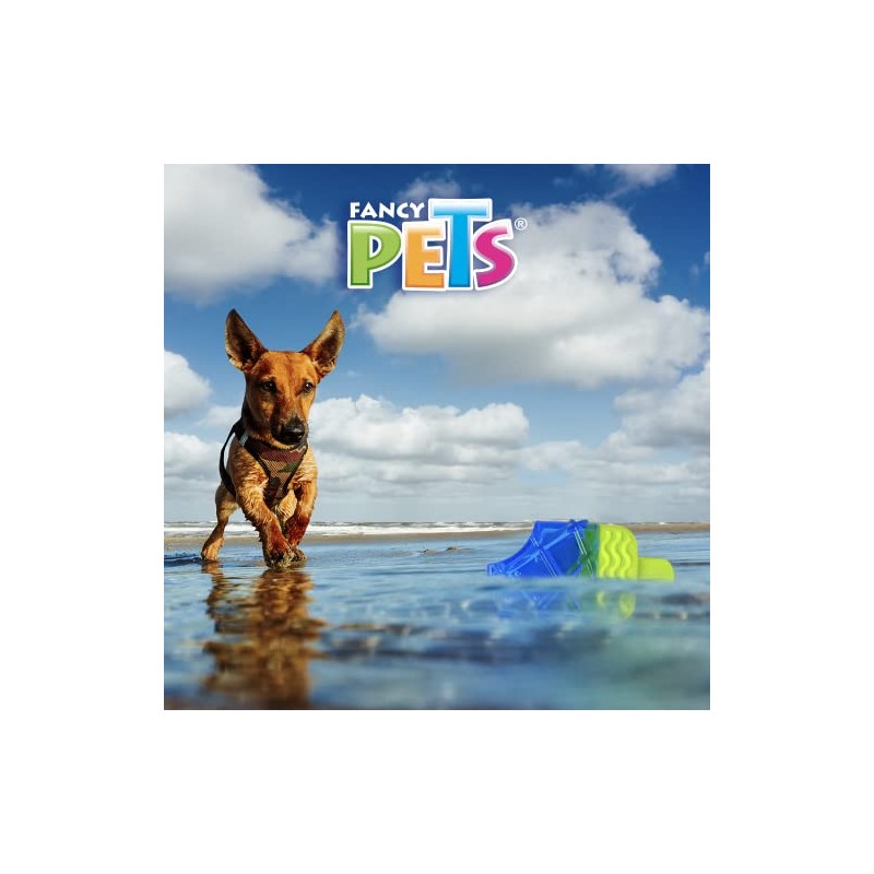Fancy Pets Juguete Pez Congelable para Perros, Masticable y Refrescante,