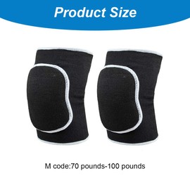 GNALIA Pack of 2 Knee Support Men Women Knee Support Sports Knee Protection Non-Slip for Running, Volleyball, Hiking, Jogging, Squats and Basketball