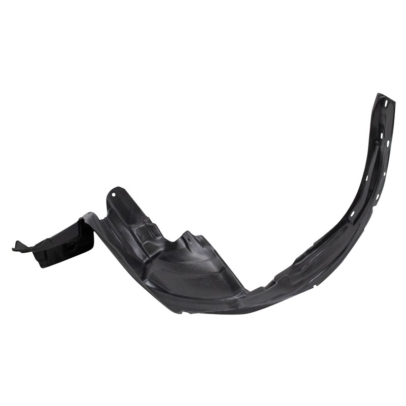TRQ Front Right Inner Fender Liner Black Passenger Side Compatible