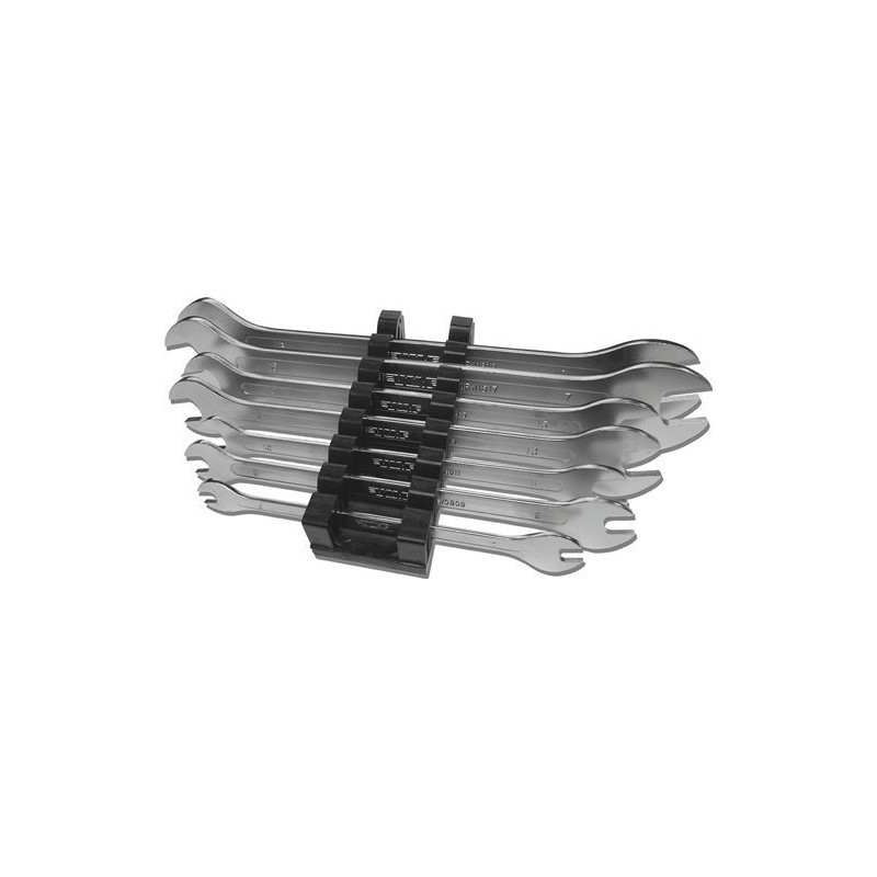 7 Pc Metric Flat Wrench Set