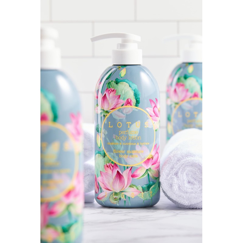 Jigott - Lotus Perfume Body Lotion 16.9 FL OZ/500ml