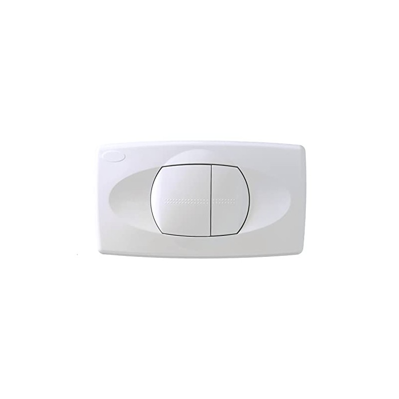 LIV Push Plate for Isosan/Verosan Flush-Mounted Cistern with 2 Quantities