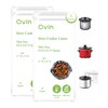 16 Oz Mini Crocpot Slow Cooker Liners, Disposal Plastic Bags,