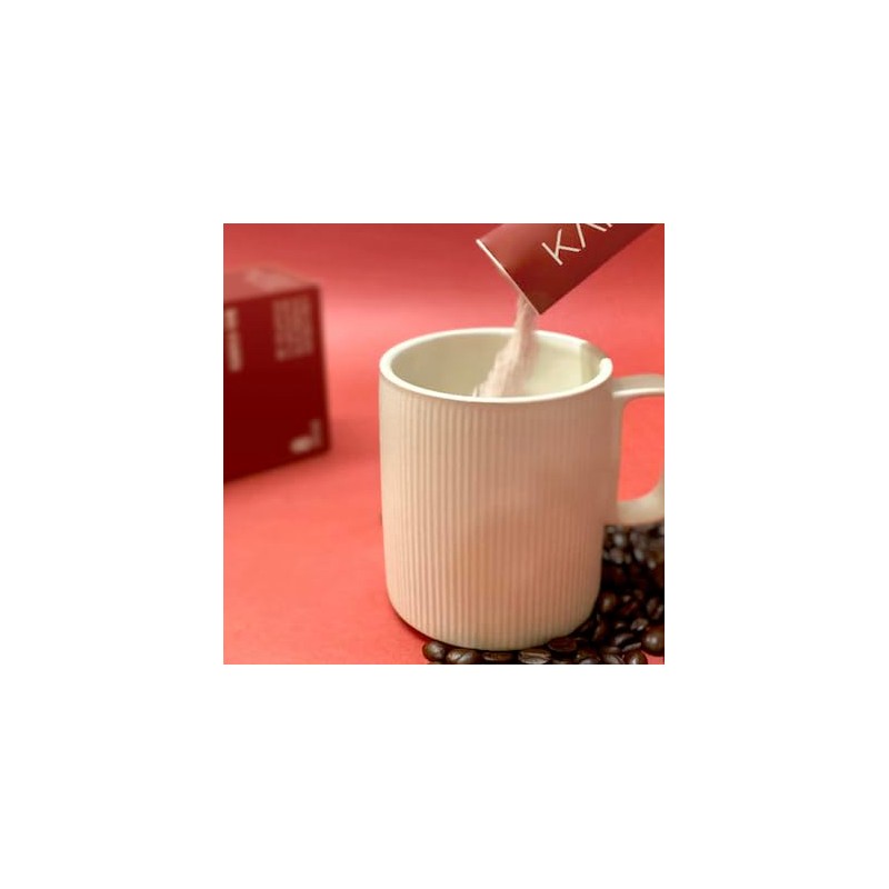 KANU Tiramisu Latte Coffee Mix, 17.3g per pack, 24 Sticks