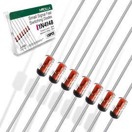 130PCS 1N4148 Fast Switching Diodes 300mA 100V, for Signal Switching and Circuit Protection