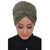 Aisha's Design - Pañuelo para cabeza de turbante instantáneo para