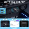 KeyDoors Wireless Carplay Adapte,Android Automatic 2-in-1 Fast&Stable Wireless Carplay, car