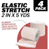 Unbranded Elastic Bandage Wrap, 2 in x 15 ft, Stretch,