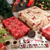 Anvure Christmas Wrapping Paper (4 Rolls: 93 sq. ft total)