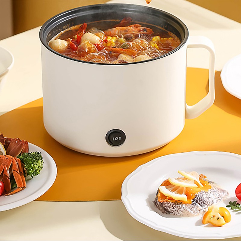 Mini Hot Pot Portable Fast Heating Easy to Clean Multifunctional