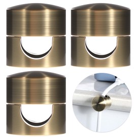 BOHUIZ 3 Pcs Cable Anchors for Desk, Adhesive Adjustable Cord Holder Cable Clips Premium Aluminum Cord Organizers Charger Holders Wire Management Keeper for Nightstand Desk Office