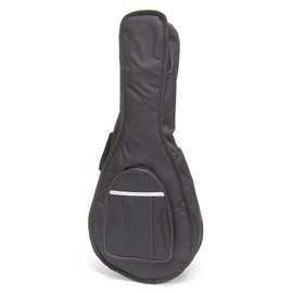 Deluxe Thick Padded Mandolin Gig Bag (soft case) - With Zippered Pouch,Back Pack Straps, and Carrying Handle