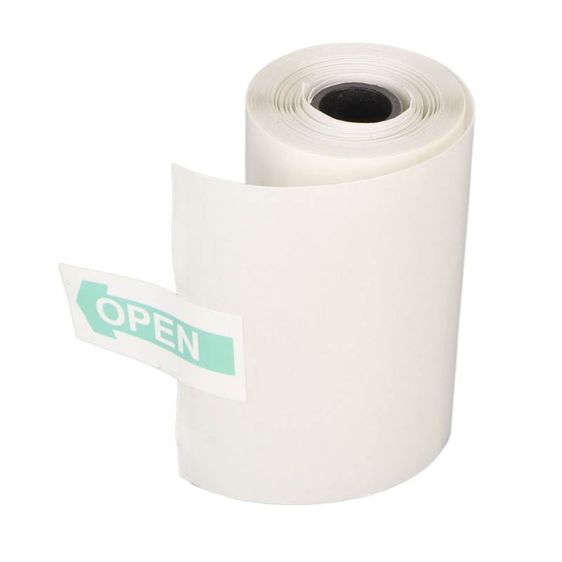 5 Rolls Adhesive Thermal Paper 2.2in Long 1in Wide Printing
