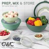 COOK WITH COLOR Mixing Bowls with TPR Lids - 12