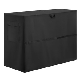 Hengme Chest Freezer Cover for Outside - Waterproof Dustproof Deep Refrigerator Covers,Fit for Patio Compact Icebox 7 Cubic Feet (44"L X 26"W X 33"H)