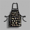 PLITI Pasta Chef Apron Italian Pasta Lovers Gift Spaghetti Gift